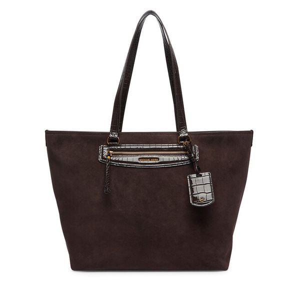 Torebka MICHAEL Michael Kors. Brązowe torebki do ręki damskie MICHAEL Michael Kors, bez wzorów, bez dodatków. Za 1,429.00 zł.
