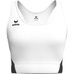 Biustonosz dla kobiet Erima T&F Wings. Białe biustonosze Erima, bez wzorów, z elastanu. Za 158.52 zł.