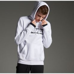 Bluza z dużym nadrukiem na plecach kolekcja M2A - Biały. Bluzy męskie marki Cropp. Za 119.99 zł.
