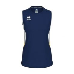 Damski tank top Errea Carry. Białe topy damskie ERREA, bez wzorów, bez kołnierzyka, bez ramiączek. Za 186.00 zł.