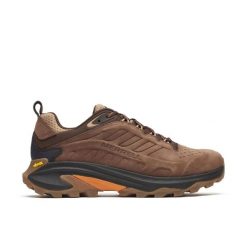 Buty trekkingowe - męskie - Merrell Moab Speed 2 Leather - brązowe. Brązowe trekkingi męskie Merrell, trekkingowe. Za 599.00 zł.