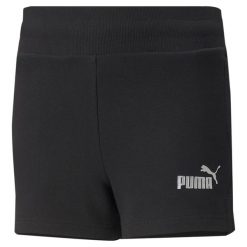 Młodzieżowe szorty Essentials+ PUMA Black. Czarna szorty damskie Puma, na wiosnę, m, bez wzorów, z materiału, eleganckie. Za 83.55 zł.