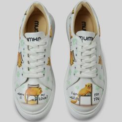Mumka Shoes Sneakersy wegańskie na platformie Kot Szuka Miłości Mumka-39. Trampki i tenisówki damskie Mumka Shoes, bez wzorów, bez zapięcia. Za 329.00 zł.