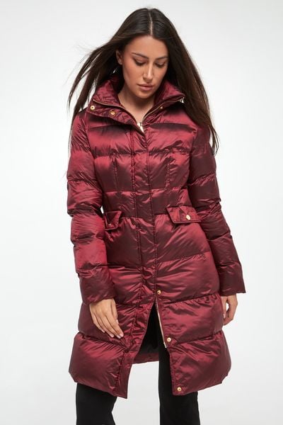 Płaszcz damski pikowany Usoa PINKO. Płaszcze damskie Pinko, bez wzorów, bez kaptura. Za 2,369.00 zł.