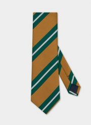 PAKO LORENTE – Krawat męski brązowy P22SF-KX-009-Y-0. Brązowe krawaty i muchy Pako Lorente, bez wzorów, z poliesteru. Za 9.99 zł.