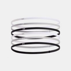 Opaska na głowę damska Under Armour Mini Elastic 6PK - black/mod gray. Białe czapki i kapelusze damskie Under Armour, bez wzorów, sportowe. Za 57.94 zł.