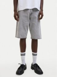 Jack & Jones Szorty jeansowe Ron 12278463 Szary Regular Fit. Szare szorty męskie Jack & Jones, l, bez wzorów, z bawełny. Za 129.99 zł.