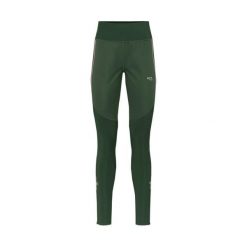 Damskie legginsy Kari Traa Tirill. Zielone legginsy damskie Kari Traa, bez wzorów, trekkingowe. Za 460.00 zł.