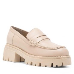 Loafersy Badura. Brązowe mokasyny damskie Badura. Za 219.99 zł.