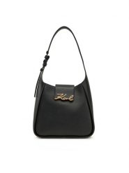 KARL LAGERFELD Torebka A1W30434 Czarny. Czarne torebki do ręki damskie KARL LAGERFELD, bez wzorów, ze skóry, bez dodatków. Za 759.99 zł.