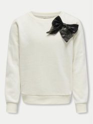 Kids ONLY Bluza 15331378 Écru Regular Fit. Bluzy dla dziewczynek Kids Only, bez wzorów, z bawełny, bez ramiączek, bez kaptura. Za 129.99 zł.