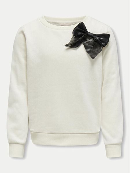 Kids ONLY Bluza 15331378 Écru Regular Fit. Bluzy dla dziewczynek Kids Only, bez wzorów, z bawełny, bez ramiączek, bez kaptura. Za 119.99 zł.