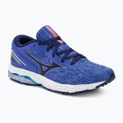 Buty do biegania damskie Mizuno Wave Prodigy 5. Czarne obuwie sportowe damskie Mizuno, bez wzorów, do biegania, mizuno wave. Za 529.99 zł.