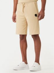 KARL LAGERFELD Szorty sportowe 705118 562900 Beżowy Loose Fit. Brązowe krótkie spodenki sportowe męskie KARL LAGERFELD, m, bez wzorów, z bawełny. Za 589.99 zł.