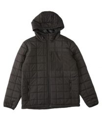 Kurtka męska Billabong Journey Puffer pikowana z kapturem. Czarne kurtki męskie Billabong, l, bez wzorów, z materiału, z kapturem. Za 224.49 zł.