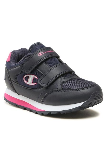 Sneakersy Champion. Czerwone buty sportowe dziewczęce Champion, bez wzorów, bez zapięcia. Za 129.99 zł.