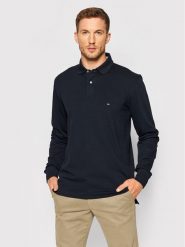 Tommy Hilfiger Polo 1985 MW0MW20183 Granatowy Regular Fit. Niebieskie koszulki polo męskie Tommy Hilfiger, m, bez wzorów, z bawełny, bez ramiączek. Za 429.99 zł.