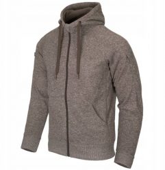 Covert Tactical Hoodie (FullZip) - Melange Light Tan - L/Regular. Bluzy męskie HELIKON, l, bez wzorów, bez kaptura. Za 269.99 zł.