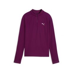Młodzieżowa dopasowana koszulka Train All Day Essentials z zamkiem 1/4 PUMA. Czerwona t-shirty damskie Puma, l, bez wzorów, z materiału, młodzieżowe, bez kołnierzyka. Za 179.00 zł.