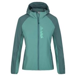 Damska kurtka softshell do biegania Kilpi BALANS-W. Zielone kurtki damskie Kilpi, xs, bez wzorów, z nylonu, bez kaptura. Za 318.77 zł.