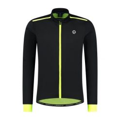 Kurtka rowerowa męska Rogelli Core. Czarne kurtki sportowe męskie Rogelli, m, bez wzorów, z dresówki, rowerowe. W wyprzedaży za 209.00 zł.