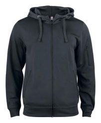Clique Basic Active Hoody Full Zip – bluza z kapturem na zamek, 100% poliester. Czarne bluzy męskie CLIQUE, s, bez wzorów, z poliesteru, z kapturem. Za 203.98 zł.