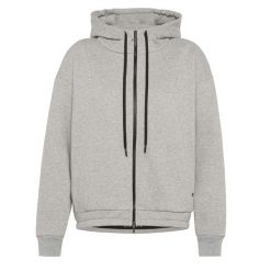 Bluza Deha Black Trims Full Zip Hoodie Damskie. Szare bluzy sportowe damskie Deha, l, bez wzorów, z bawełny, z kapturem. Za 549.99 zł.