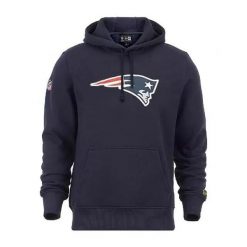 Bluza z kapturem New England Patriots NFL. Białe bluzy męskie New Era, m, bez wzorów, z bawełny, z kapturem. Za 186.00 zł.