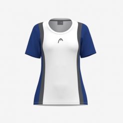 CLUB 25 Tech T-Shirt Girls. Białe t-shirty i topy dla dziewczynek Head, bez wzorów, z materiału, bez ramiączek. Za 135.00 zł.