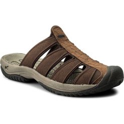 Klapki KEEN - Aruba II 1018777 Dark Earth/Mulch. Brązowe klapki męskie marki Keen, z materiału. Za 309.95 zł.
