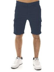 Leone Easy Męskie szorty cargo z twillu ze szlufkami na pasek. Zielone krótkie spodenki sportowe męskie LEONE 1947 APPAREL, bez wzorów, sportowe. Za 273.65 zł.