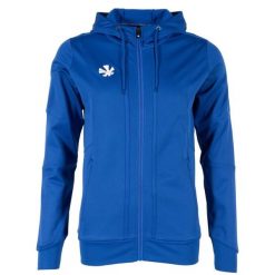 Damska bluza dresowa zapinana na zamek z kapturem Reece Australia Cleve TTS. Niebieskie bluzy sportowe damskie REECE, s, bez wzorów, z dresówki, z kapturem, na fitness i siłownię. Za 230.60 zł.