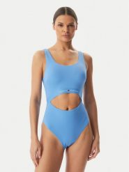 Tommy Hilfiger Strój kąpielowy UW0UW06367 Niebieski jasny. Niebieskie kostiumy jednoczęściowe damskie Tommy Hilfiger, xl, bez wzorów, z syntetyku. Za 369.99 zł.