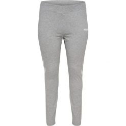 Damskie wysokie legginsy Hummel Legacy Plus. Szare legginsy sportowe damskie Hummel, bez wzorów, trekkingowe. Za 179.50 zł.
