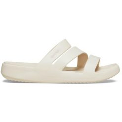 Crocs Getaway Strappy. Brązowe skarpety damskie Crocs, bez wzorów. Za 179.96 zł.