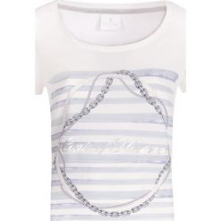 T-shirt CONTE OF FLORENCE AVINCA. Białe t-shirty damskie Conte of Florence, bez wzorów, z bawełny, klasyczne, bez kołnierzyka. W wyprzedaży za 128.00 zł.