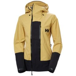Damska wodoodporna kurtka z kapturem Helly Hansen Odin Bc Infinity Shell. Brązowe kurtki damskie Helly Hansen, bez wzorów, z kapturem. W wyprzedaży za 2,335.00 zł.