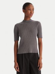 ACCESS FASHION Sweter 54-8046 Szary Slim Fit. Szare swetry damskie ACCESS FASHION, m, bez wzorów, z syntetyku, bez kołnierzyka, bez ramiączek, bez kaptura. Za 289.99 zł.