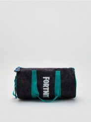 Sportowa torba Fortnite - ciemnoszary. Szare torby i plecaki dziecięce Reserved, z tkaniny, małe. Za 109.99 zł.