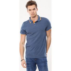 Niebieska Koszulka Self Directed. Koszulki polo męskie marki Born2be. Za 49.99 zł.