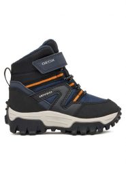 Geox Śniegowce J Himalaya B Abx J46FRD 050FU C0659 M Granatowy. Niebieskie buty zimowe chłopięce Geox, bez wzorów, z materiału, bez zapięcia. Za 249.99 zł.