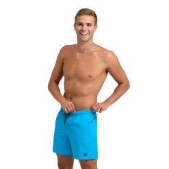 Szorty męskie spodenki kąpielowe sportowe na basen plażę Arena Pro File. Niebieskie kąpielówki męskie Arena, m, bez wzorów, do pływania. Za 121.98 zł.