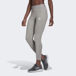 Legginsy damskie adidas W MT 7/8 TIG. Szare legginsy damskie Adidas, l, bez wzorów, z bawełny, na fitness i siłownię. Za 149.00 zł.