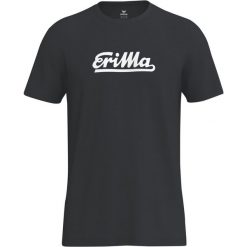 Koszulka Erima Retro. Czarne koszulki sportowe damskie Erima, bez wzorów, z materiału, casualowe, bez kołnierzyka. Za 169.50 zł.