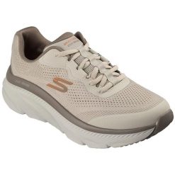 Buty sportowe męskie Skechers D'lux Walker 3.0 Bravik. Brązowe buty sportowe męskie Skechers, bez zapięcia, na fitness i siłownię. Za 590.00 zł.