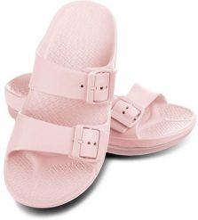 Klapki basenowe damskie Aqua Speed Alicante. Brązowe klapki damskie Aqua-Speed, bez wzorów, z materiału, eleganckie, bez obcasa. Za 84.99 zł.