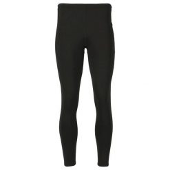 Legginsy Endurance Strong Long Run. Czarne legginsy sportowe męskie Endurance, bez wzorów, do biegania. Za 162.00 zł.