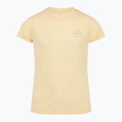 Koszulka trekkingowa dziecięca KADVA Merivra. Żółte t-shirty i topy dla dziewczynek KADVA, bez wzorów, z elastanu, bez ramiączek. Za 109.99 zł.