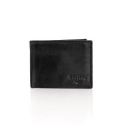 Skórzany Portfel Męski Mustang Udine Wallet Black 06.101900. Czarne portfele męskie Mustang, bez wzorów, ze skóry. Za 179.99 zł.