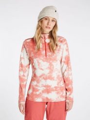 Bluza damska Protest PRTDAHLIAY 1/4 zip top. Białe bluzy damskie Protest, na zimę, l, bez wzorów, z materiału, bez kaptura. Za 169.99 zł.